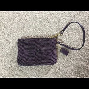 Coach wristlet