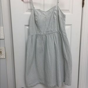 Loft seersucker dress