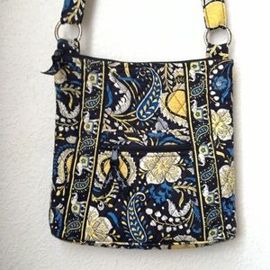 Vera Bradley Iconic Hipster in Ellie Blue