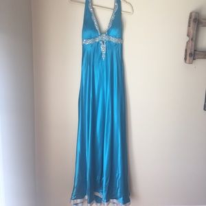 Blue Prom Dress