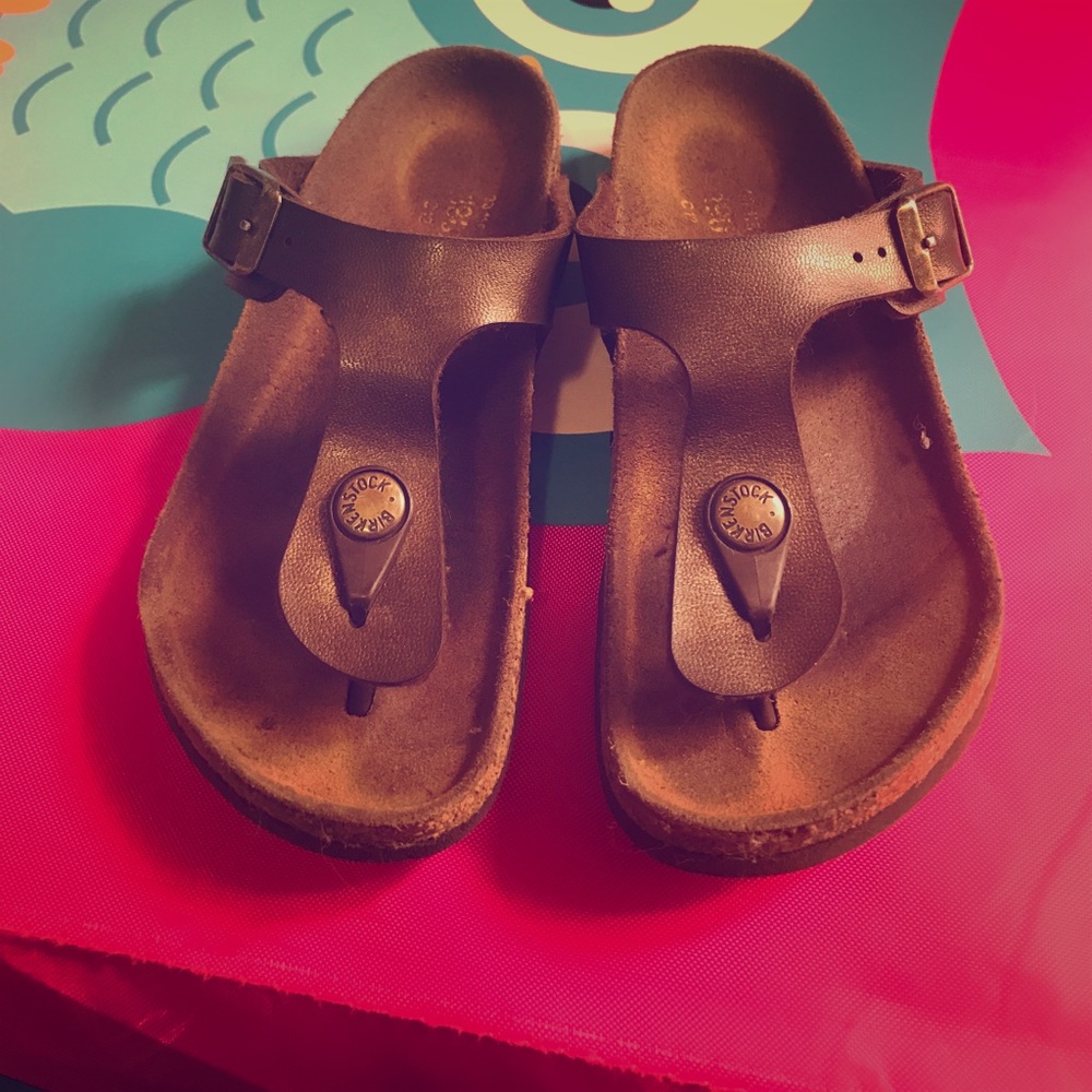 Dark bronze Kids Birkenstock!