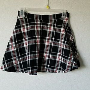 Plaid skirt