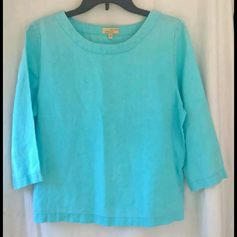 Vintage Choices Womens Pullover Blouse Sz S