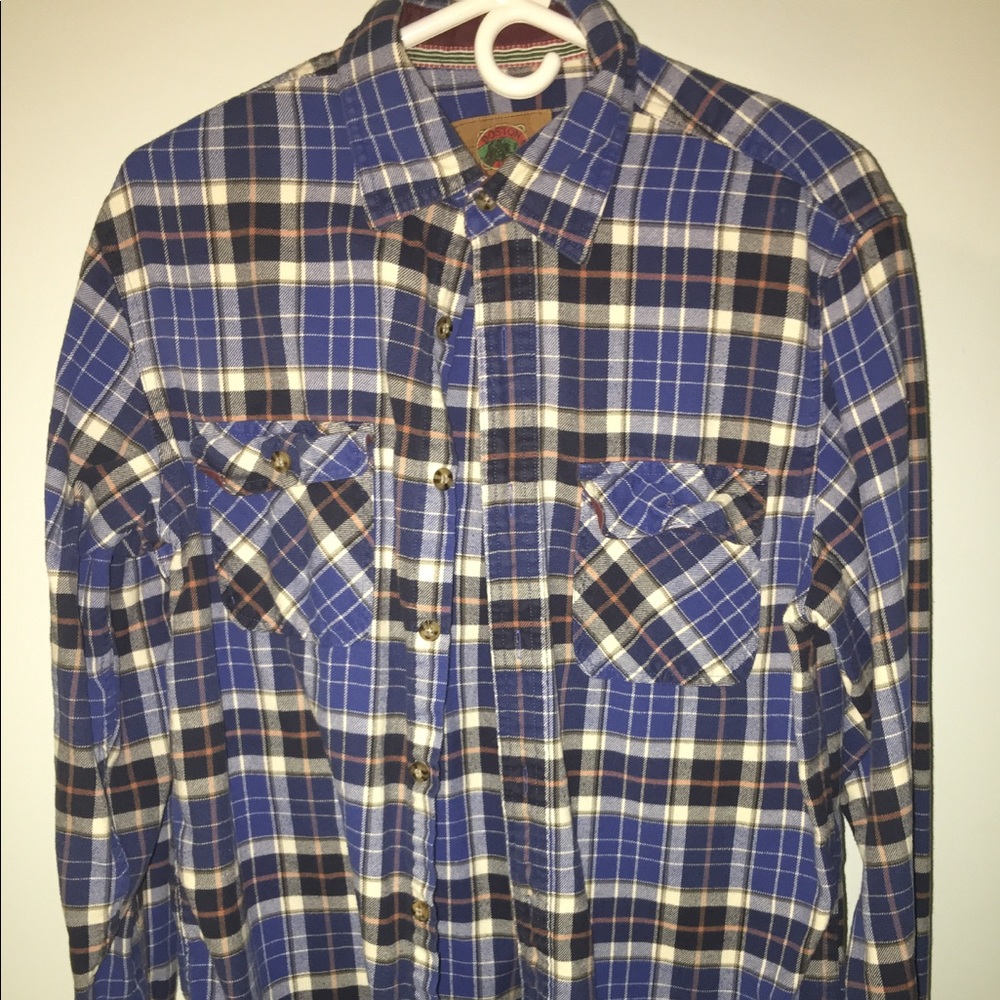 BOSTON TRADERS PLADE LONG SLEEVE SHIRT !!