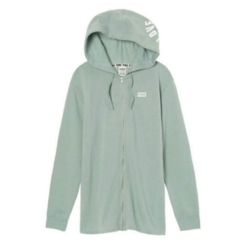 Vs PINK side slit full zip hoodie