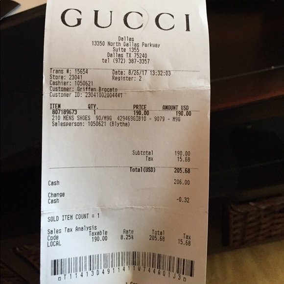 Gucci slides