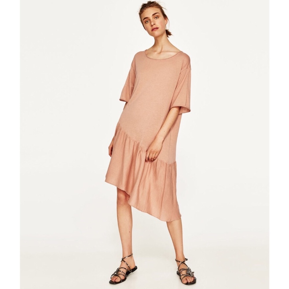 Zara Pink Dress - Small