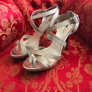Fioni NIGHT Silver Dress Heels