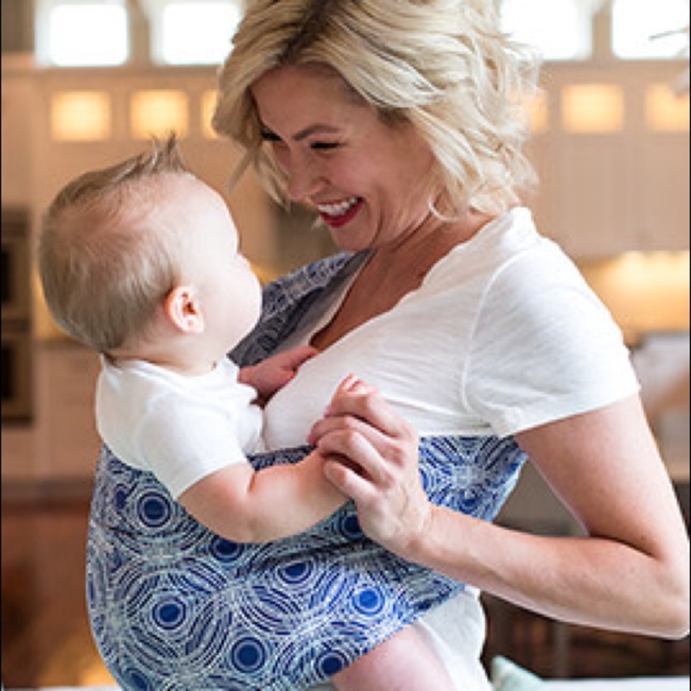 NWOT Blue baby sling