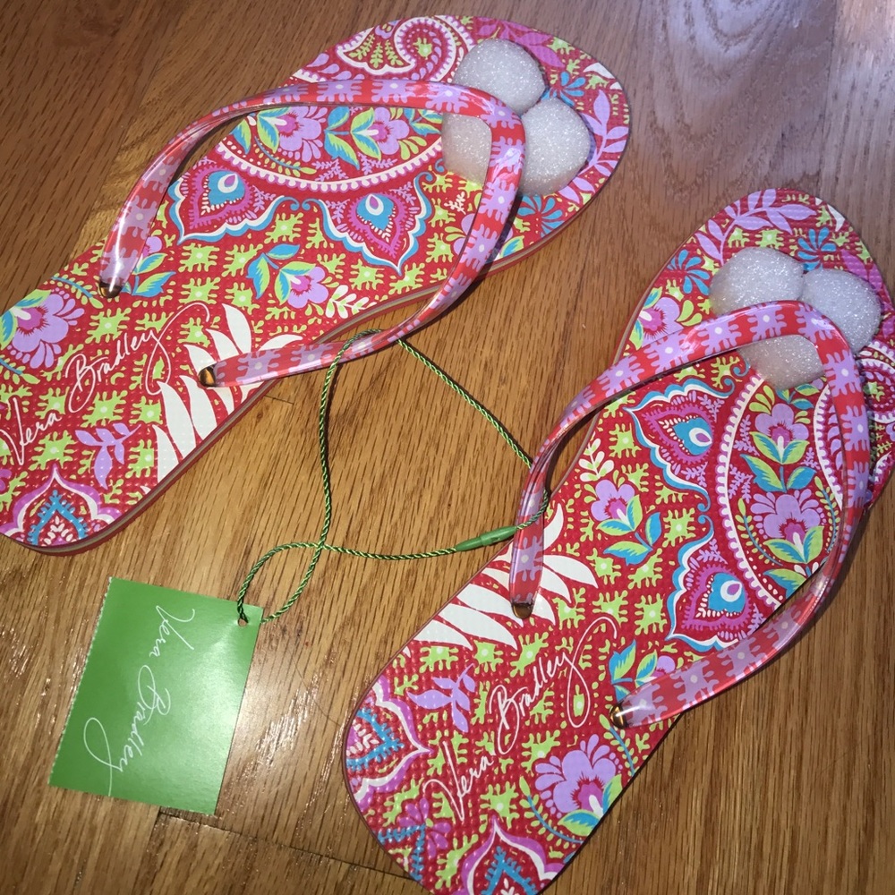VERA BRADLEY FLIP FLOPS
