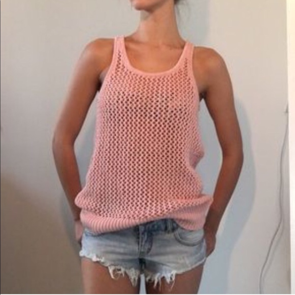 Madewell - Baby Pink Sweater Tank