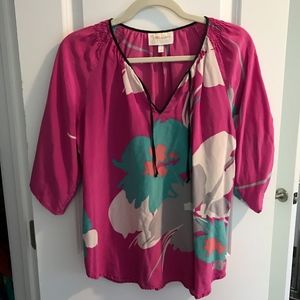 Yumi Kim silk floral blouse