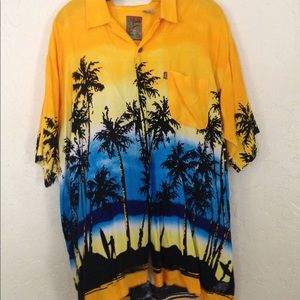 Hawaiian shirt tropical shirt Pineapple connection