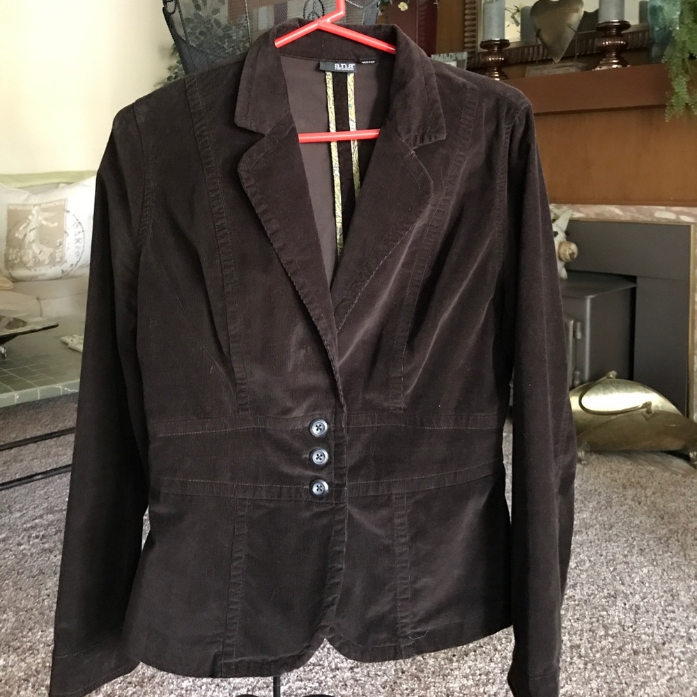 Brown blazer