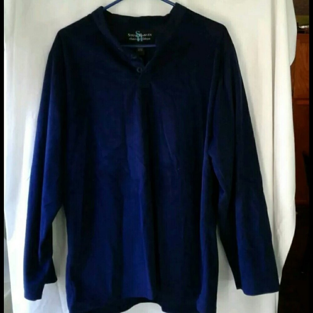 Steve Harvey Mens Pullover Shirt Sz m