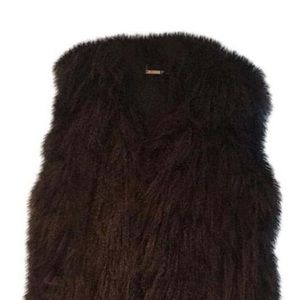Diane von Furstenberg mongolia fur vest (short)