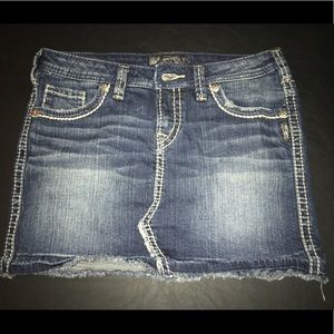 Silver Jean company -Jean  skirt