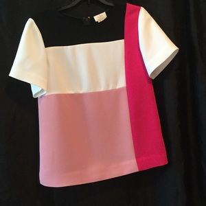 EUC Kate spade colorblock top