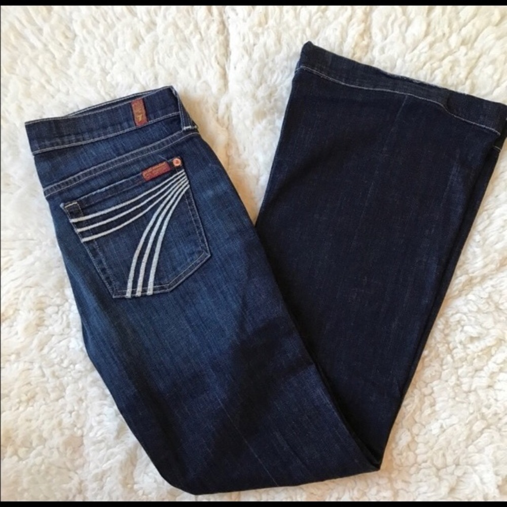 7 For All Mankind 'Dojo' Jeans Wide Leg