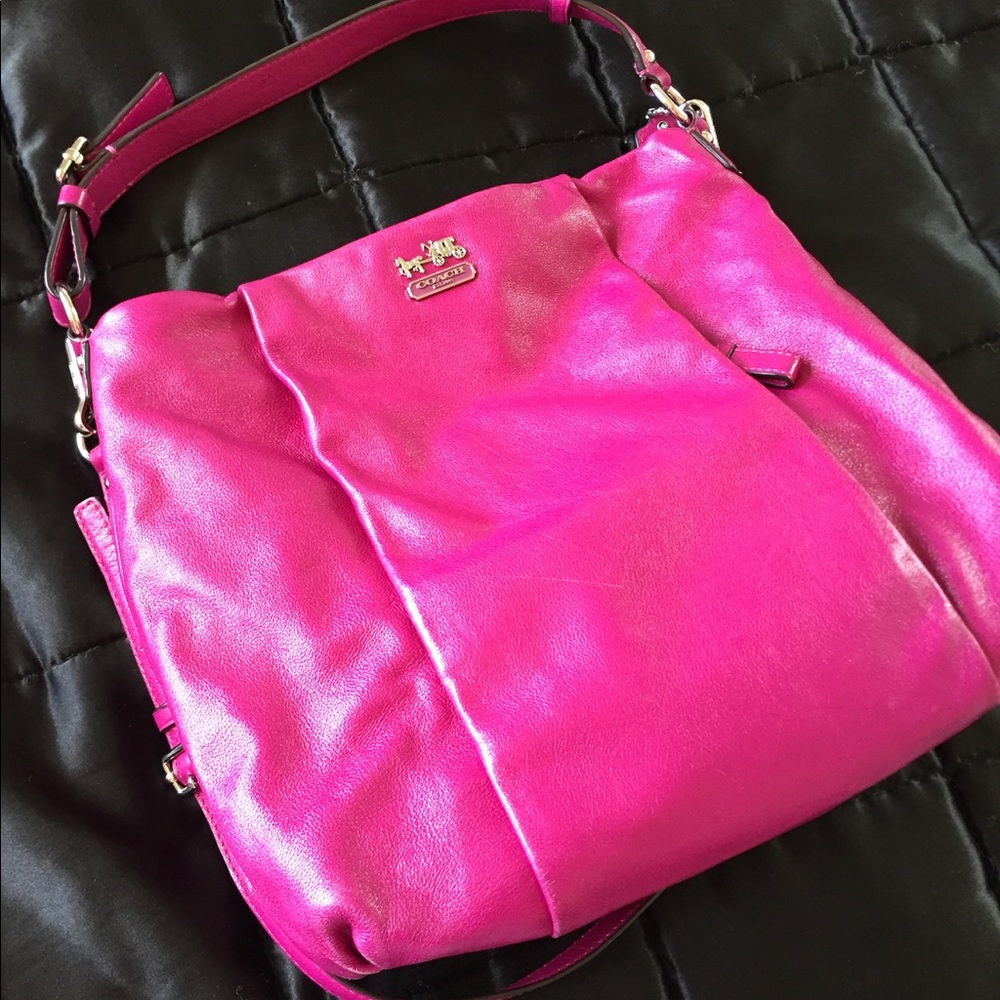 Coach Madison Leather Isabelle Shoulder Bag