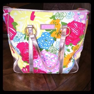 Beautiful LILLY PULITZER tote,excellent cond! 💗💚