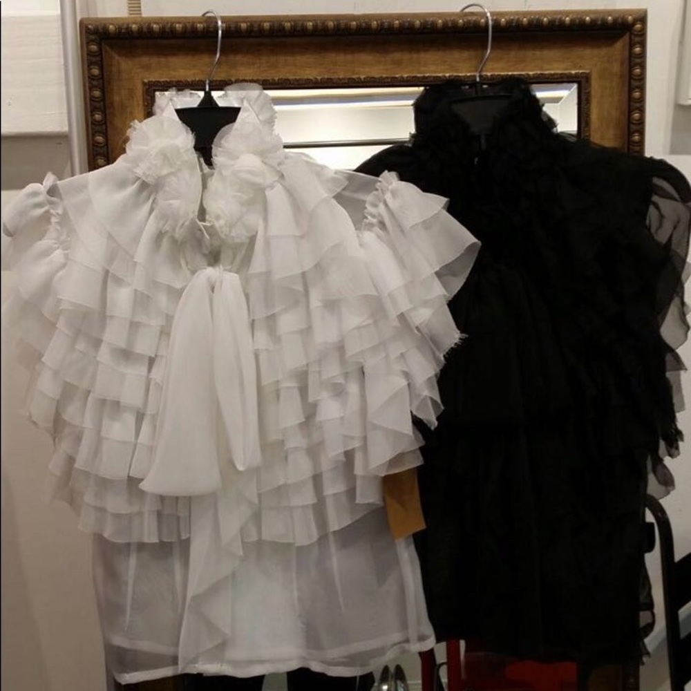 Brand New - White *Rose* Top