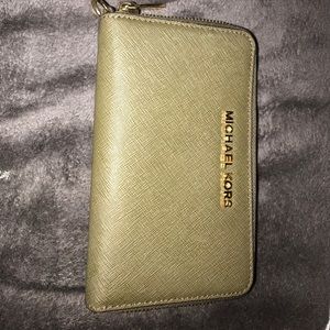 Olive green MK wallet