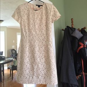 French connection cream lace dress