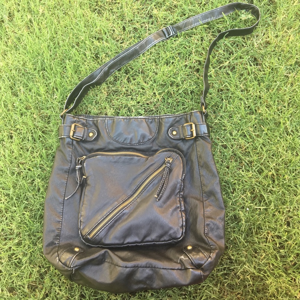 Mossimo Co. Black Casual Satchel!