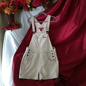 Overall cargo shorts