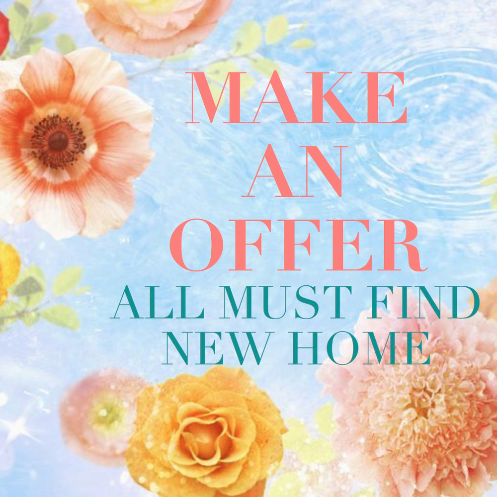 All reasonable offers will be considered!