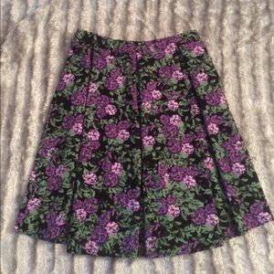 Lularoe "Madison" pleated skirt