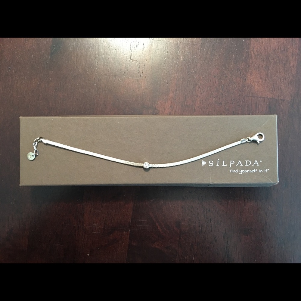 Silpada *retired* Take a Bow bracelet.