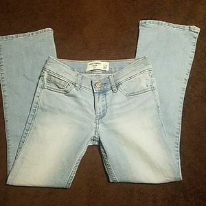 Abercrombie kids bootcut jeans size 7/8