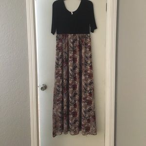 Pink Blush maternity dress