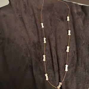 Kate spade bow long necklace