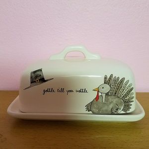 Rae Dunn Thanksgiving Butter Container
