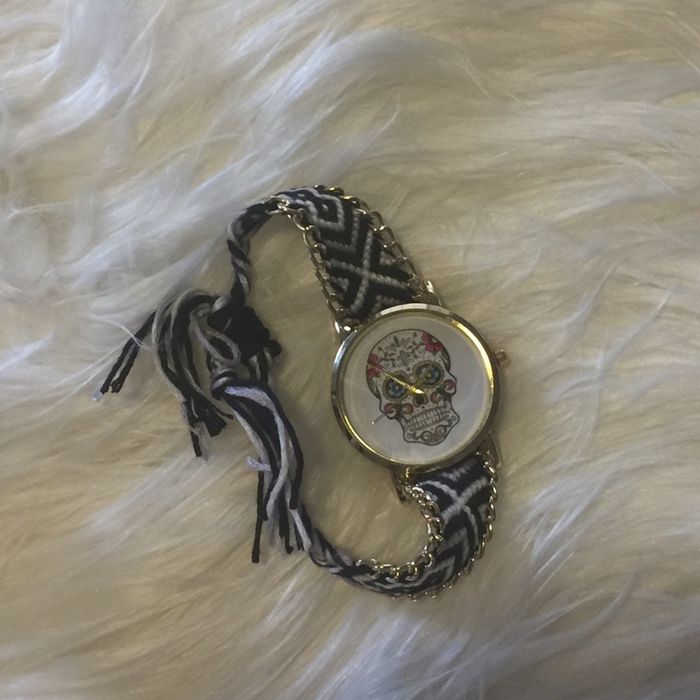 Bohemian Sugar Skull Watch - Picture 3 of 3