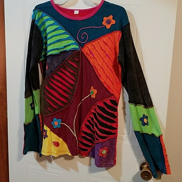 Hippie Type shirt NWOT - Picture 1 of 2