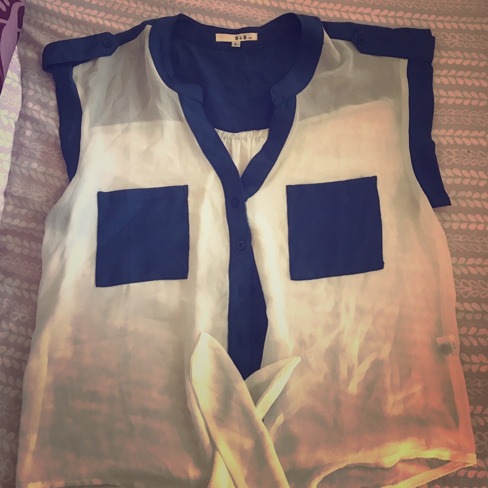 Sheer blouse