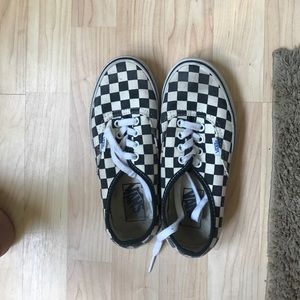 Checkered vans