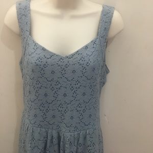 Anthropologie sleeveless dress size M