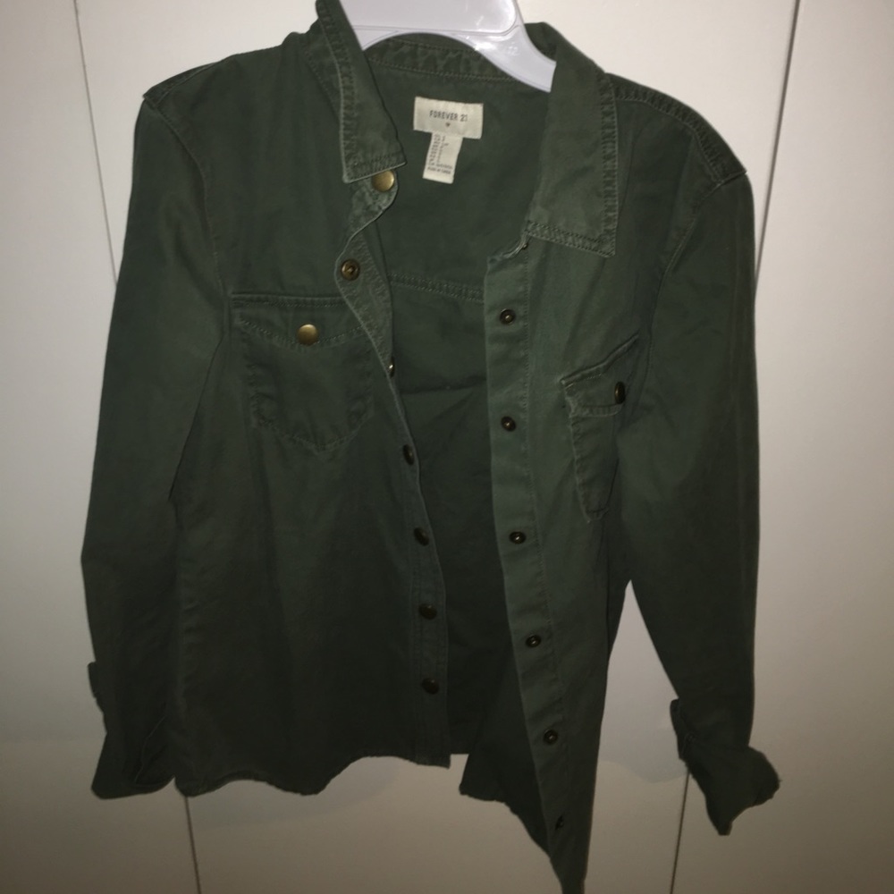 Army Green Utility Jacket