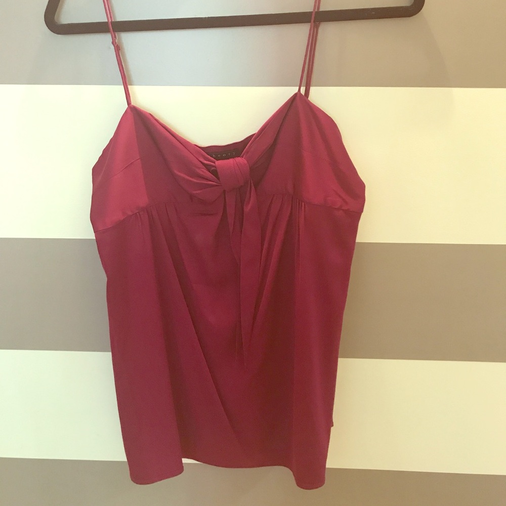 Theory Lotis B Silk Top
