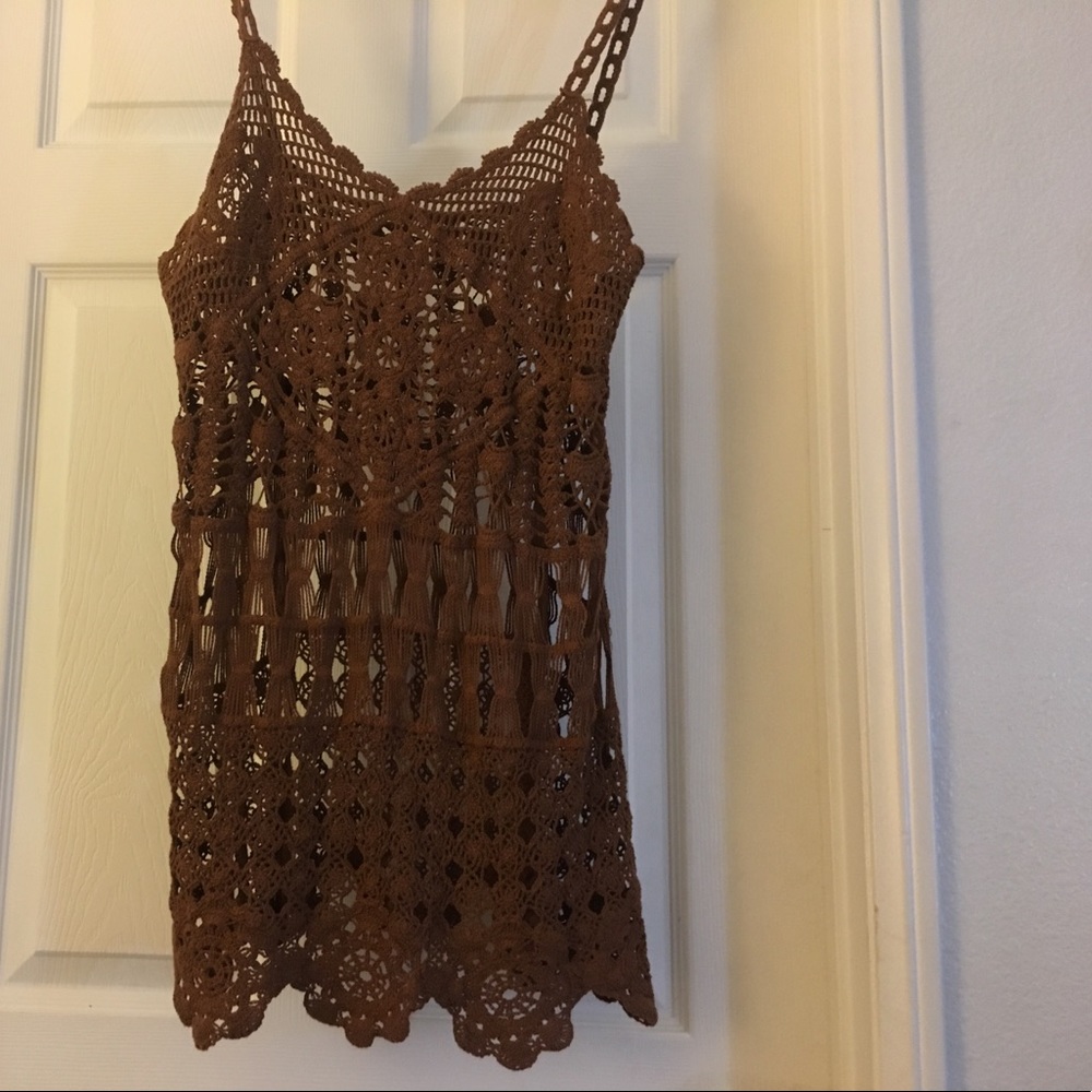 Hand made beach cover up
