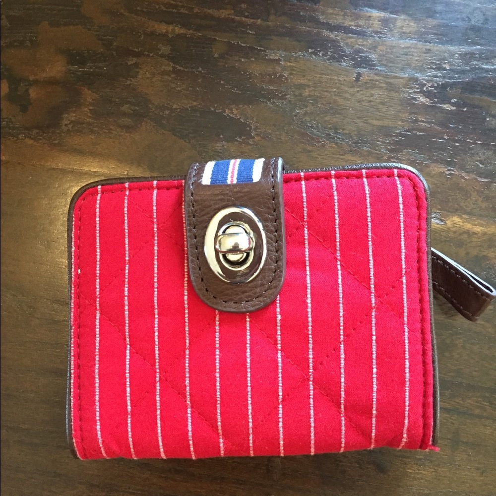Vera Bradley Nautical Leather Wallet