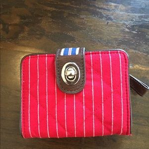 Vera Bradley Nautical Leather Wallet