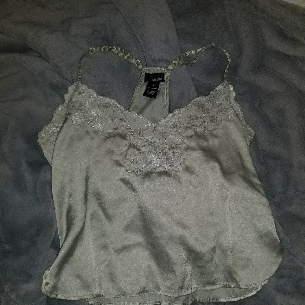 Wet Seal silk tank top