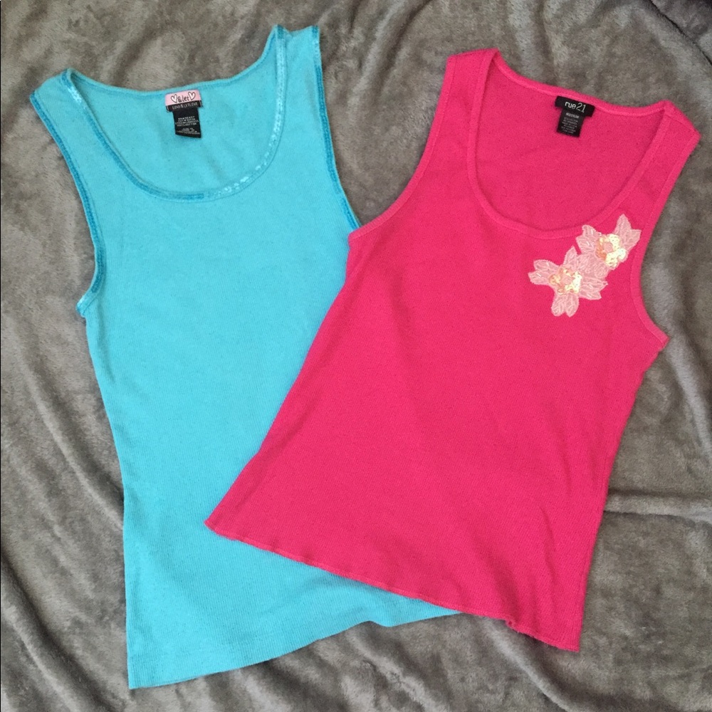 Ribbed Tank Tops