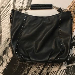 MK soft pebble leathers studded large hobo